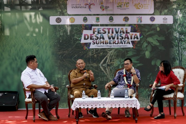 Yayasan SUN bekerja sama dengan PT HM Sampoerna Tbk menggelar talkshow bertema Perintisan Desa Wisata/ist