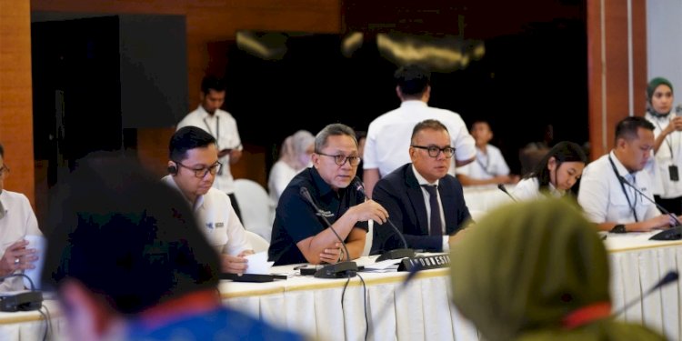 Menteri Perdagangan RI Zulkifli Hasan bertemu dengan delegasi Dewan Bisnis Uni Eropa ASEAN (EU-ASEAN Business Council/EU-ABC) dan Euro Cham di Jakarta, pada Senin, 31 Juli 2023/Ist