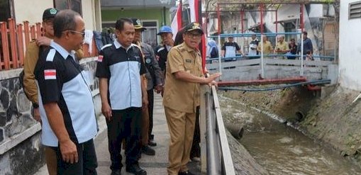 Wali Kota Malang H Sutiaji saat meninjau Kampung Kayutangan Heritage/Ist