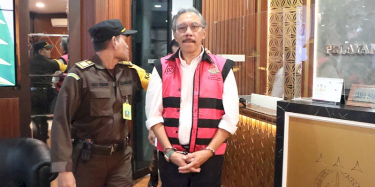 Mantan Dirjen Minerba Kementerian ESDM, Ridwan Djamaluddin resmi ditetapkan sebagai tersangka oleh Kejagung/Ist