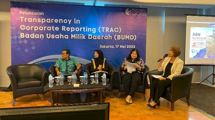 Dua BUMD Jatim masuk penilaian papan atas skor TRAC TII 2023