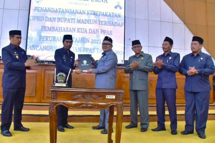 Paripurna DPRD Kabupaten Madiun/ist