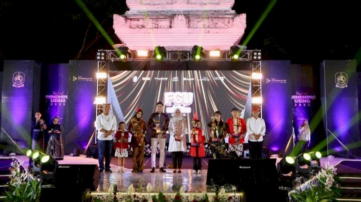 Caption: Gelaran Festival Gending Using, ajang apresiasi para seniman Banyuwangi/Humas Pemkab Bwi