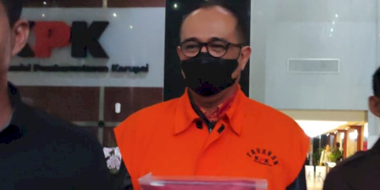 Rafael Alun Trisambodo mengenakan rompi tahanan KPK/RMOL