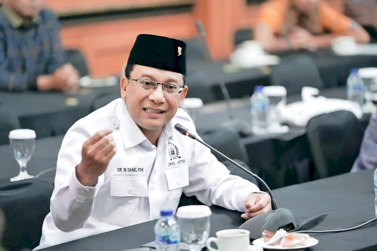 Wakil Ketua DPD PDIP Jawa Timur Daniel Rohi/RMOLJatim