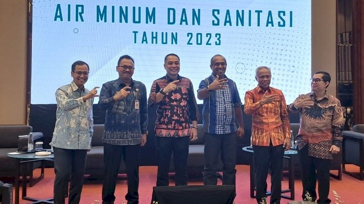 Teks foto: Rakornas Air Minum dan Sanitasi 2023/ist