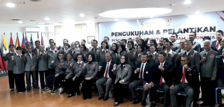 Pelantikan pengurus Persani masa bhakti 2023-2027 di Kantor KONI Pusat Senayan Jakarta/Ist