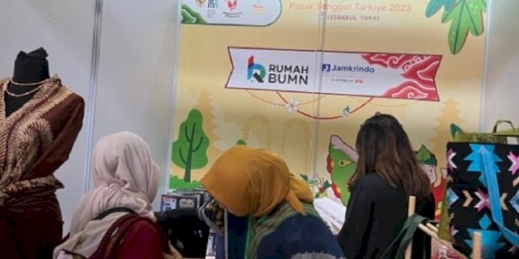 UMKM binaan Jamkrindo yang ikut pameran di Turki/Ist