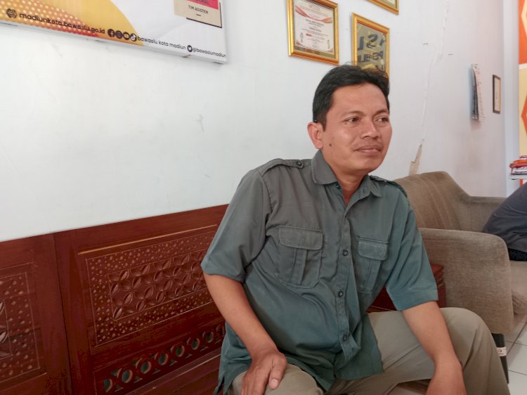 Komisioner Bawaslu Kota Madiun, Novery Wahyu Hidayat/RMOLJatim