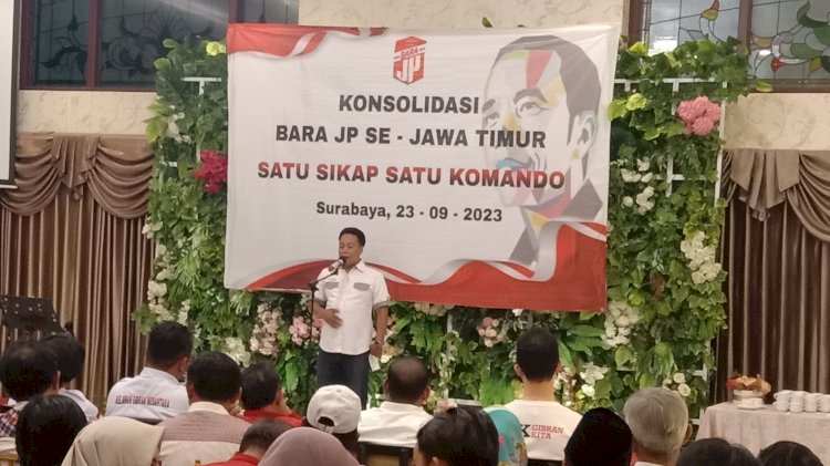 Konsolidasi Bara JP Se-Jatim di Surabaya/ RMOLJatim