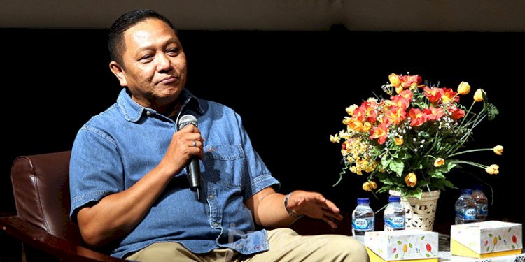 Mantan Jurubicara Presiden keempat RI Abdurrahman Wahid (Gus Dur), Adhie M. Massardi/Net