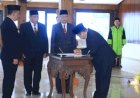Pj Bupati Probolinggo Lantik Kepala BKPSDM Jadi Pj Sekda