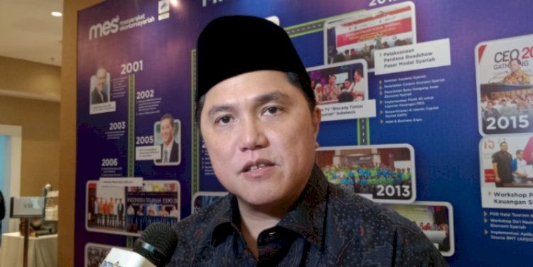 Erick Thohir terpilih sebagai ketua Masyarakat Ekonomi Syariah (MES) untuk periode 2023-2028/Ist