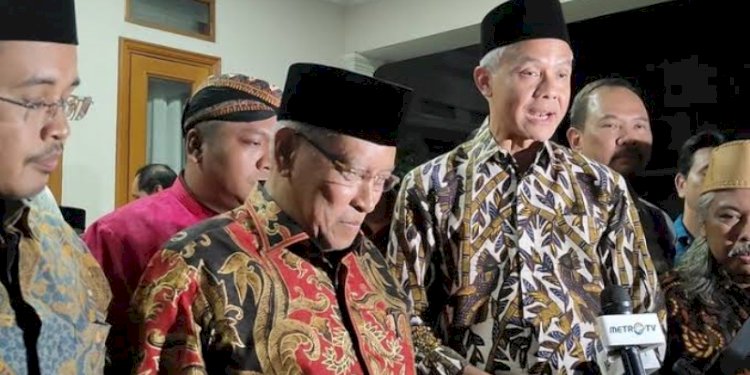 Ganjar Pranowo dan Said Aqil Siraj