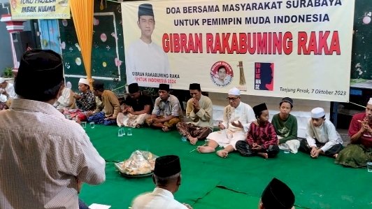 Relawan pendukung Gibran gelar Doa Bersama 