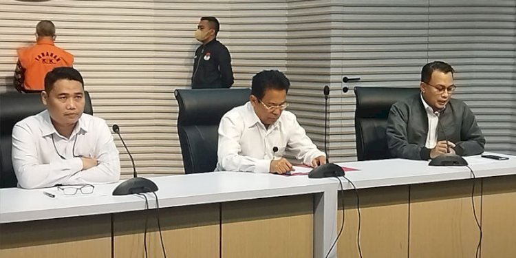 Konferensi pers penetapan tersangka dan penahanan tersangka dugaan korupsi di Kementan/RMOL