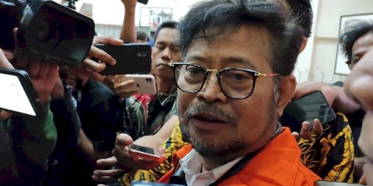 Mantan Menteri Pertanian, Syahrul Yasin Limpo Resmi Ditahan KPK/RMOL