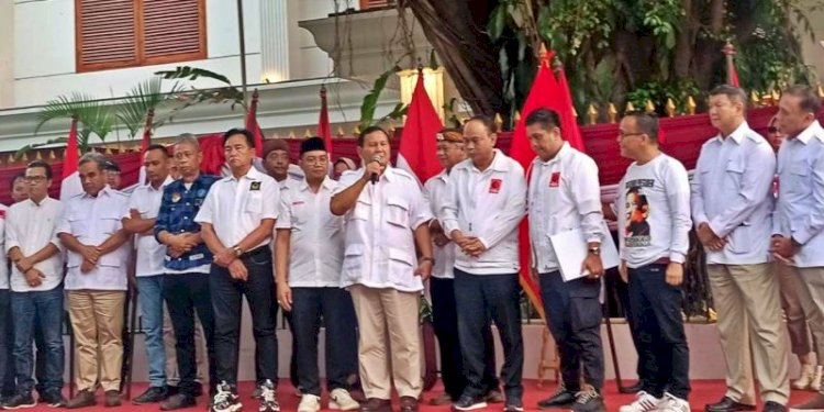 Relawan Pro Jokowi (Projo) resmi deklarasikan Prabowo Subianto menjadi calon presiden 2024/RMOL