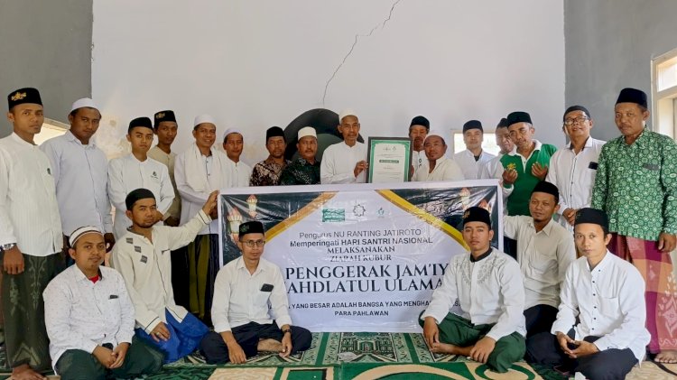 Foto: rangkaian kegiatan Hari santri Nasional serentak di 26 Kecamatan di Kabupaten Jember.