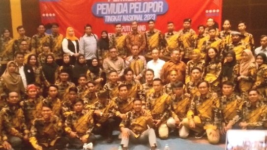 Kemenpora dan Peserta Pemuda Pelopor di Hotel Ciputra Jakarta