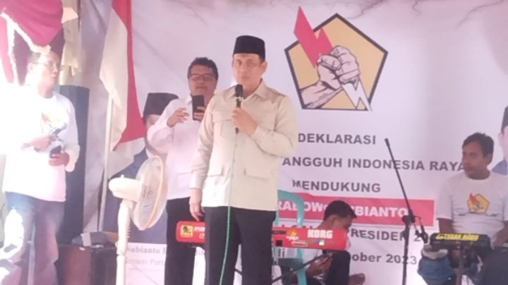 Deklarasi Pejuang Tangguh Indonesia Raya (Petir) di hadiri anggota komisi III DPR RI Romo HR Muhammad Syafi'i. /RMOLJatim