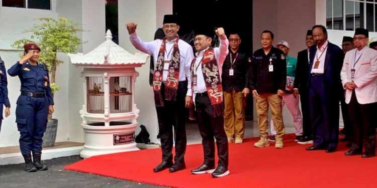 Pasangan bakal capres-cawapres Koalisi Perubahan, Anies Baswedan-Muhaimin Iskandar (Amin)/RMOL