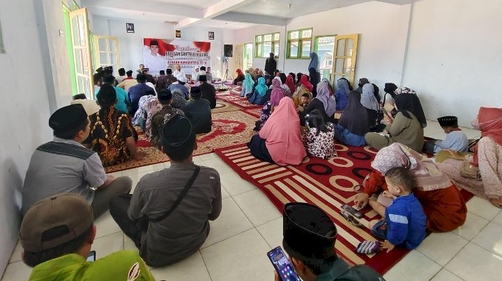 Barisan santri Lumajang 