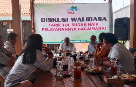 Acara diskusi membahas kenaikan tarif tol Solo Ngawi/RMOLJatim