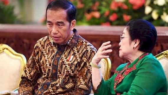 Presiden Jokowi dan Megawati Soekarnoputri/ net