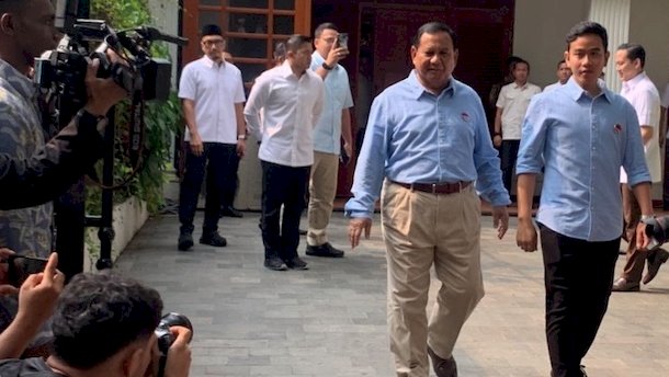 Pasangan bakal capres-cawapres, Prabowo Subianto-Gibran Rakabuming Raka/Net