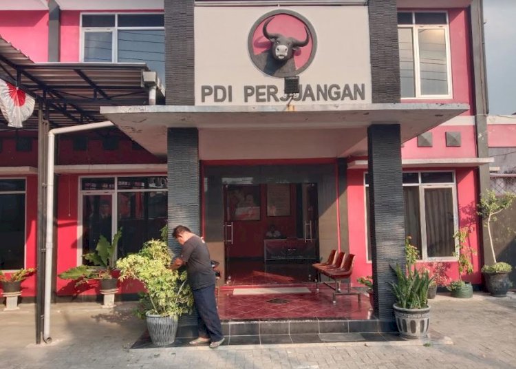 Kantor DPC PDI Perjuangan kota Madiun/RMOLJATIM.