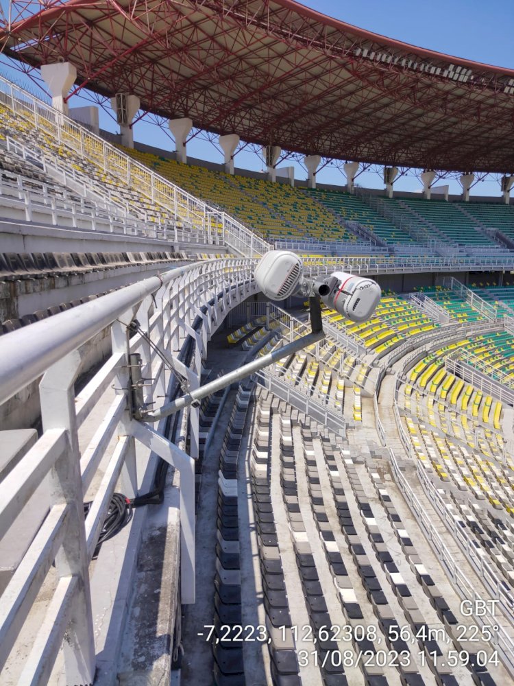 Penguat sinyal di Stadion GBT Surabaya/RMOLJatim