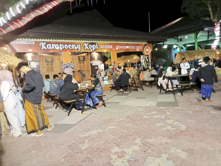 Suasana Kampoeng Kopi Reborn di Bondowoso/RMOLJatim