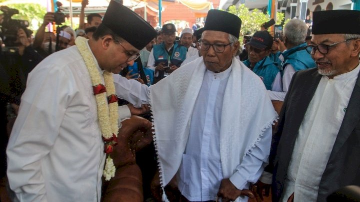 Anies Baswedan saat di Munas Thoriqoh di Lumajang 