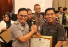 Kakanwil Kemenkumham Banten Raih Penghargaan Dari BNNP