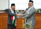 Rapat Paripurna Anggota DPRD kabupaten Madiun Kompak Pakai Syal Palestina