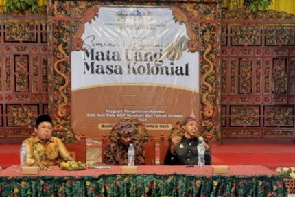 Seminar Mata Uang Masa Kolonial, di Gedung Merdeka Bangkalan/RMOLJatim