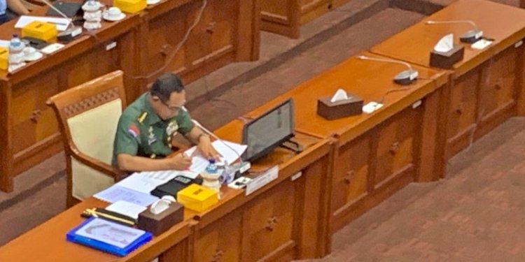 Jenderal TNI Agus Subiyanto saat menjalani fit and proper test calon Panglima TNI oleh Komisi I DPR RI/RMOL