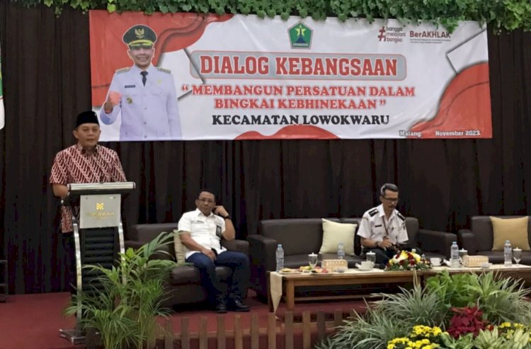 Ketua DPRD Kota Malang, I Made Riandiana Kartika saat menjadi narasumber/RMOLJatim