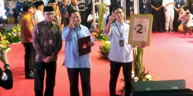 Pasangan capres-cawapres, Prabowo Subianto-Gibran Rakabuming Raka/RMOL