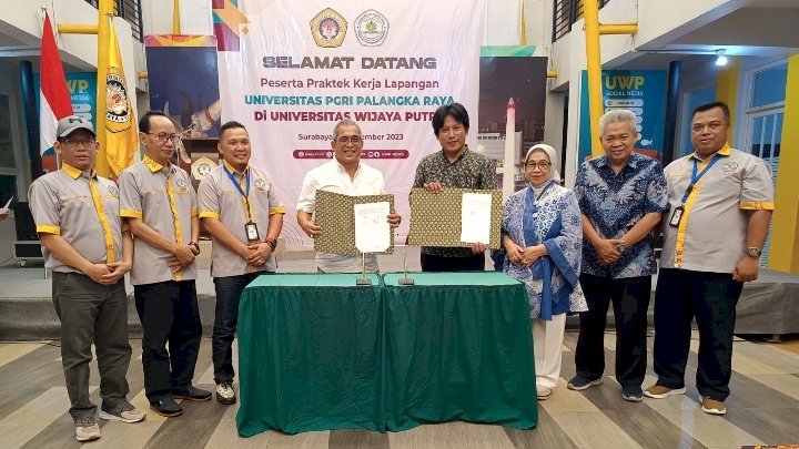 UWP Tandatangani MoU dengan Universitas PGRI Palangkaraya/Ist