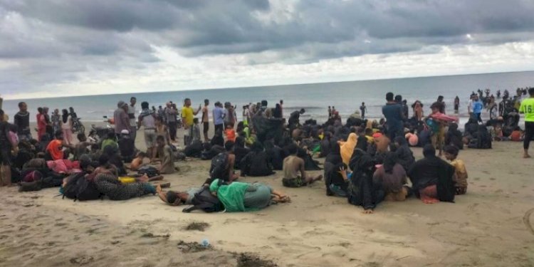 Imigran Rohingya yang mendarat di Aceh Utara, Provinsi Aceh/Ist