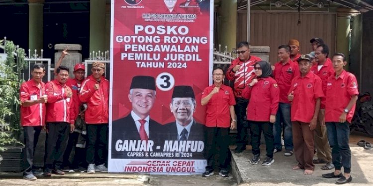 PDIP mendirikan Posko Gotong Royong pengawalan pemilu jurdil tahun 2024 di tiap desa, kelurahan, Kecamatan, Kabupaten di Provinsi Sumatera Selatan/RMOLSumsel