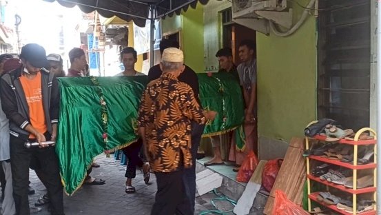 Jenasah korban di rumah duka/ RMOL Jatim