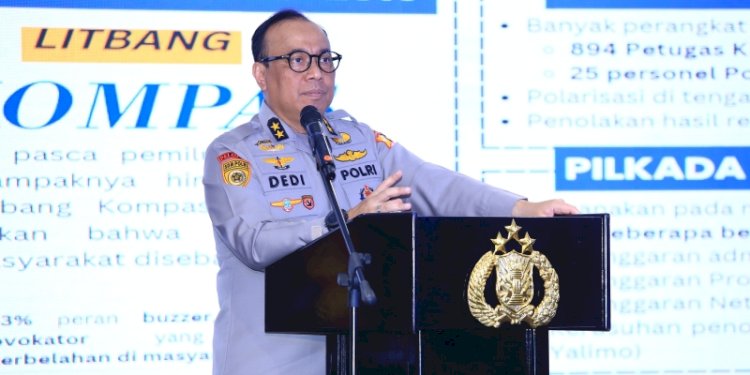 Asisten Kapolri bidang SDM Irjen Dedi Prasetyo/Ist