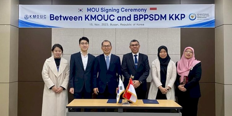 Kerja sama BPPSDM KKP dengan beberapa instansi di Korea Selatan/Ist