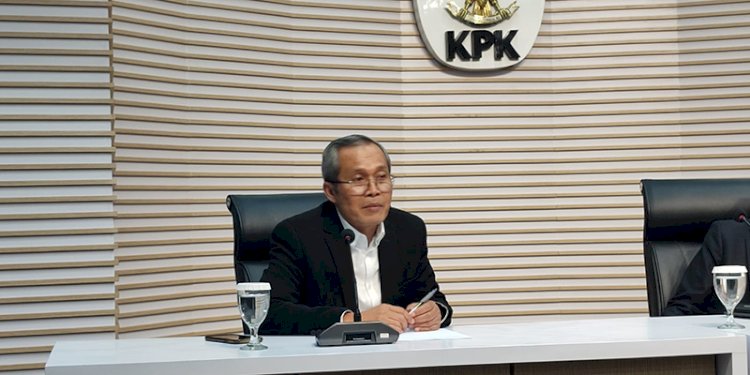 Wakil Ketua KPK Alexander Marwata saat menyampaikan keterangan pers/RMOL