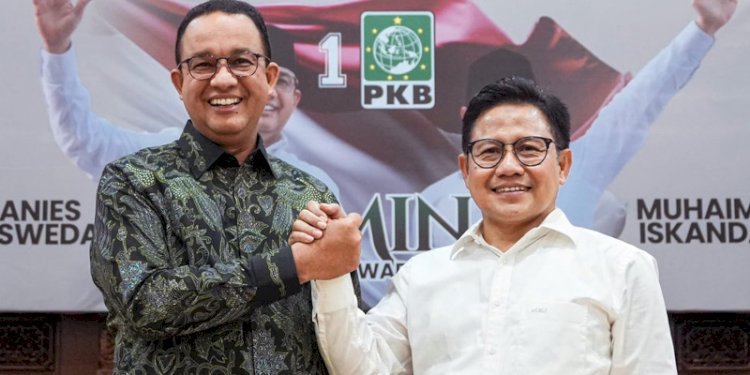 Capres-cawapres nomor urut 1 Anies Baswedan-Muhaimin Iskandar/Ist