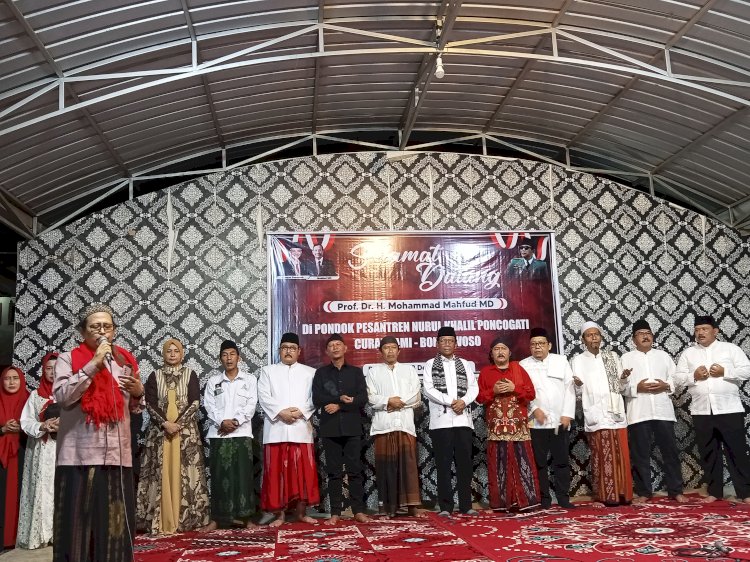 Mahfud MD saat berada di Bondowoso/RMOLJatim