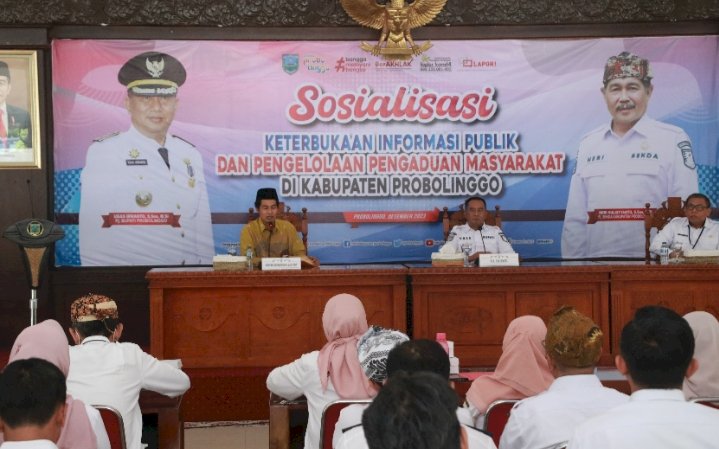 Sosialisasi Keterbukaan Informasi Publik dan Pengelolaan Pengaduan Masyarakat Pemkab Probolinggo/RMOLJatim